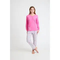BECKIL - COD 1773 PIJAMA ALGODÓN GAMUZADO