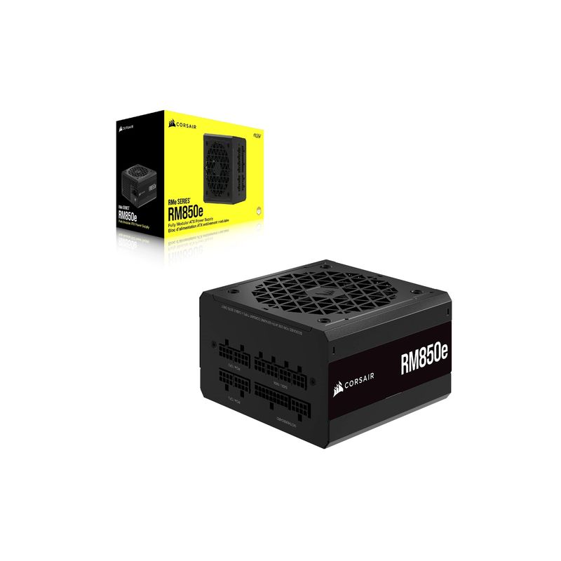 CORSAIR - Fuente Poder Corsair RM850e 850W Full Modular 80+ Gold ATX CORSAIR