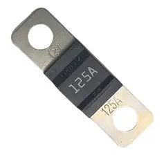 GENERICO - Fusible Midi 58V 125A Para Inversor Y Baterías En 48v