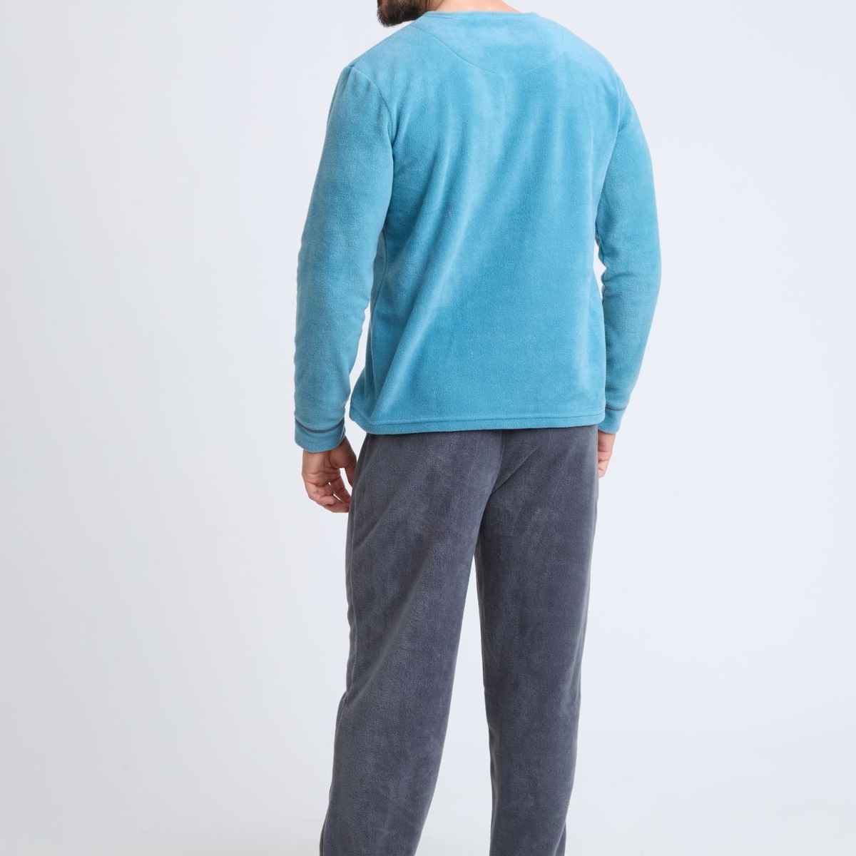 BECKIL - BECKIL COD 3133 PIJAMA POLAR ABIERTO