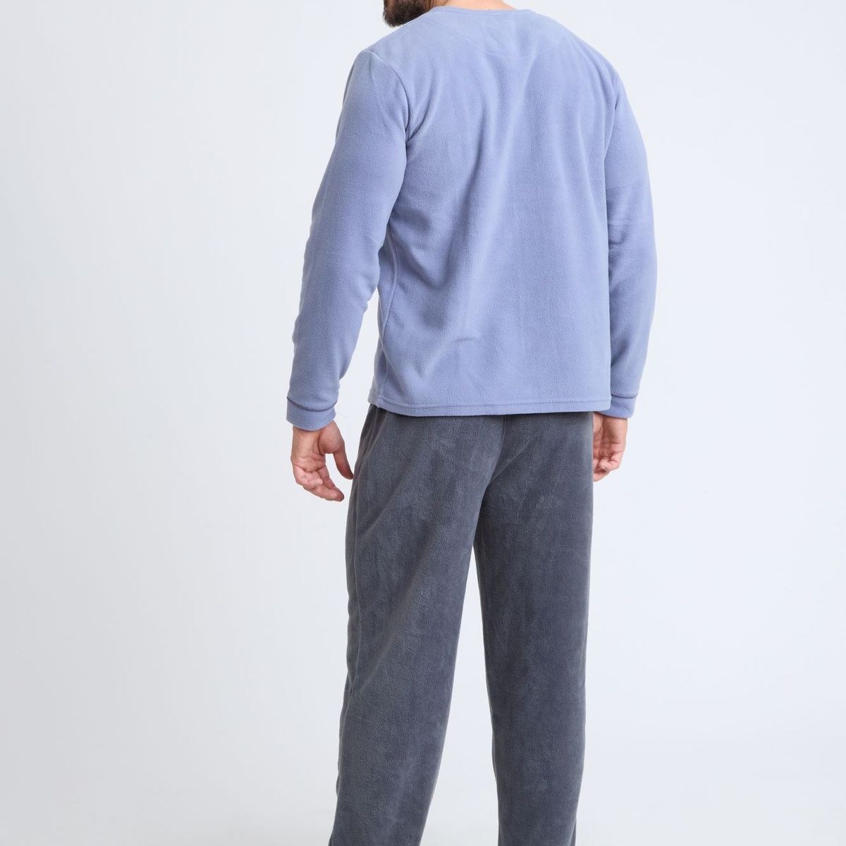 BECKIL - BECKIL COD 3133 PIJAMA POLAR ABIERTO