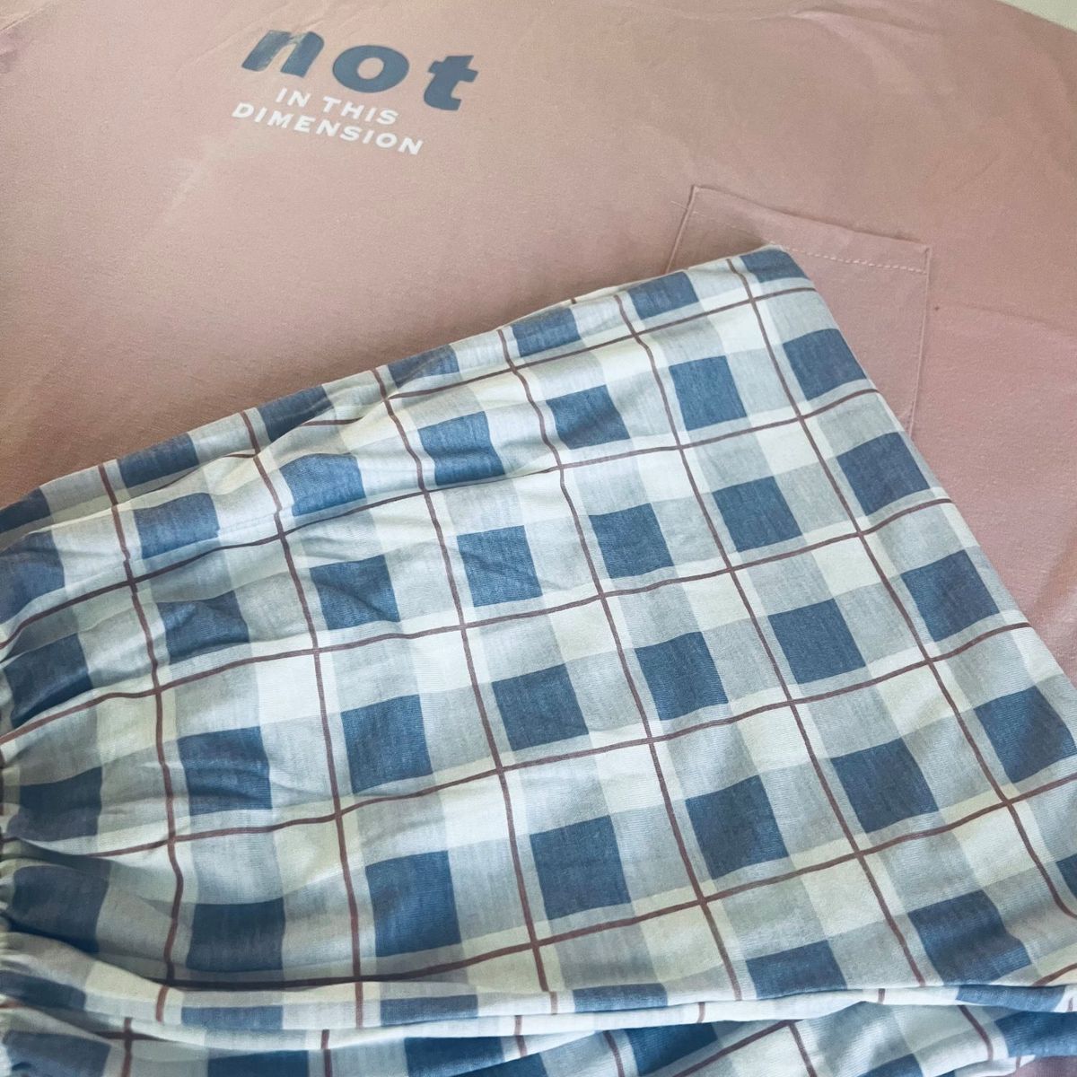 ZETA - Pijama algodón Teen Niña Rosado cuadrille