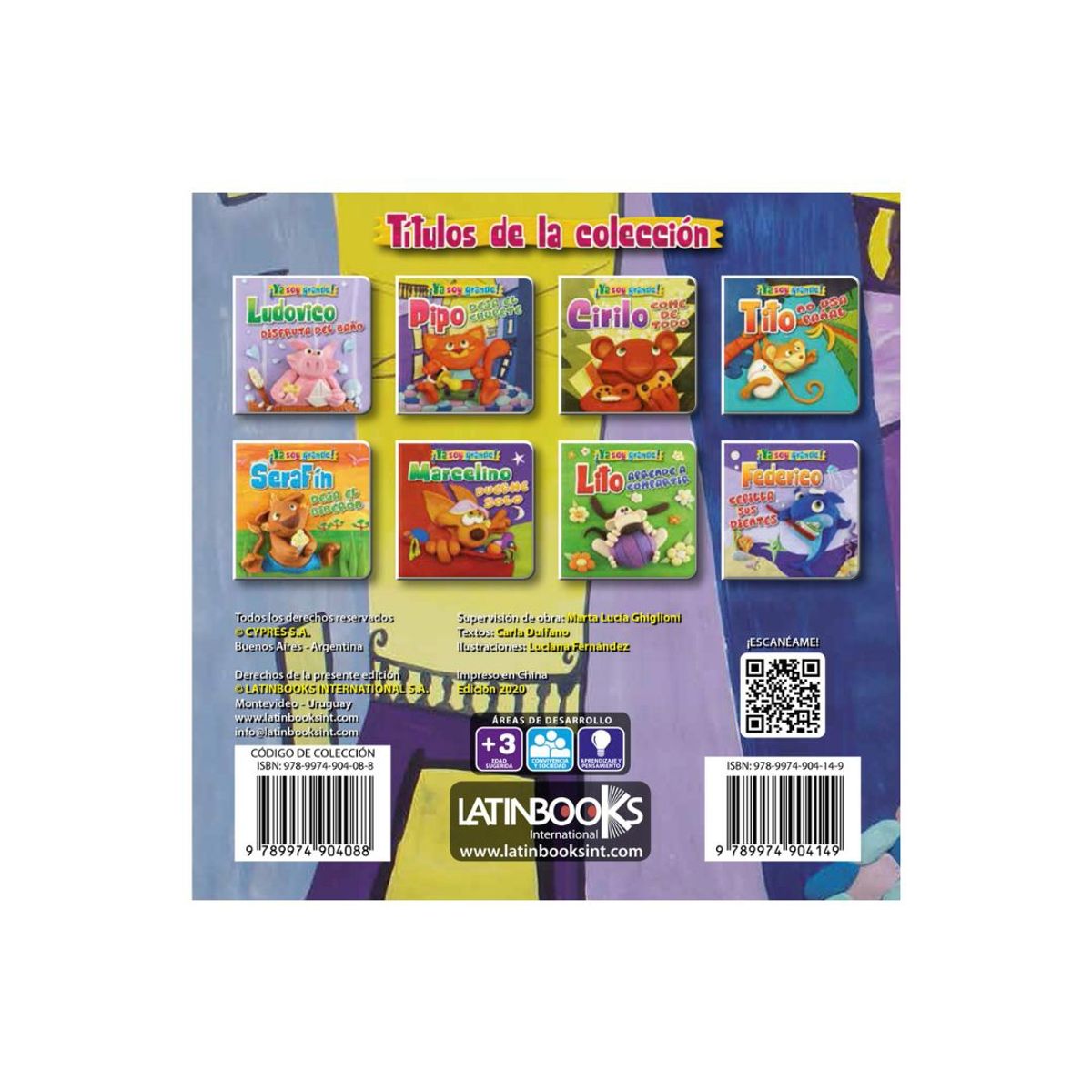 LATINBOOKS - Libro YA SOY GRANDE  PIPO DEJA EL CHUPETE