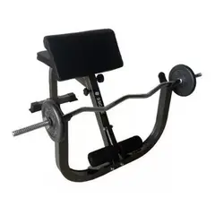 GENERICO - Silla Romana Plus + Banco Para Barra Recta Curva - Banco Dis