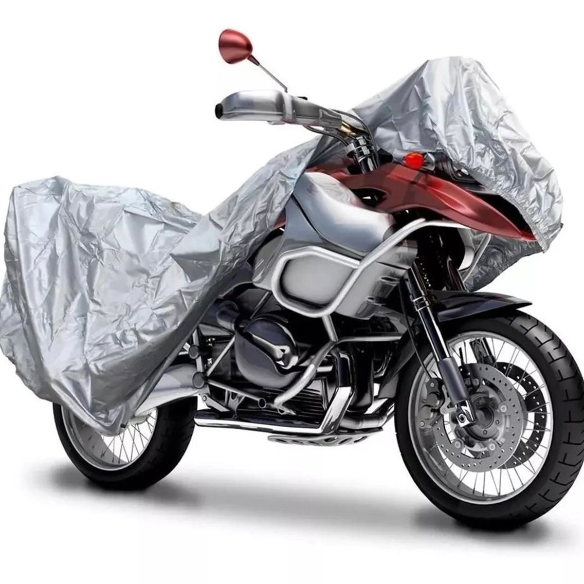 GENERICO - Funda Carpa Cobertor Protector Moto Impermeable Talla S