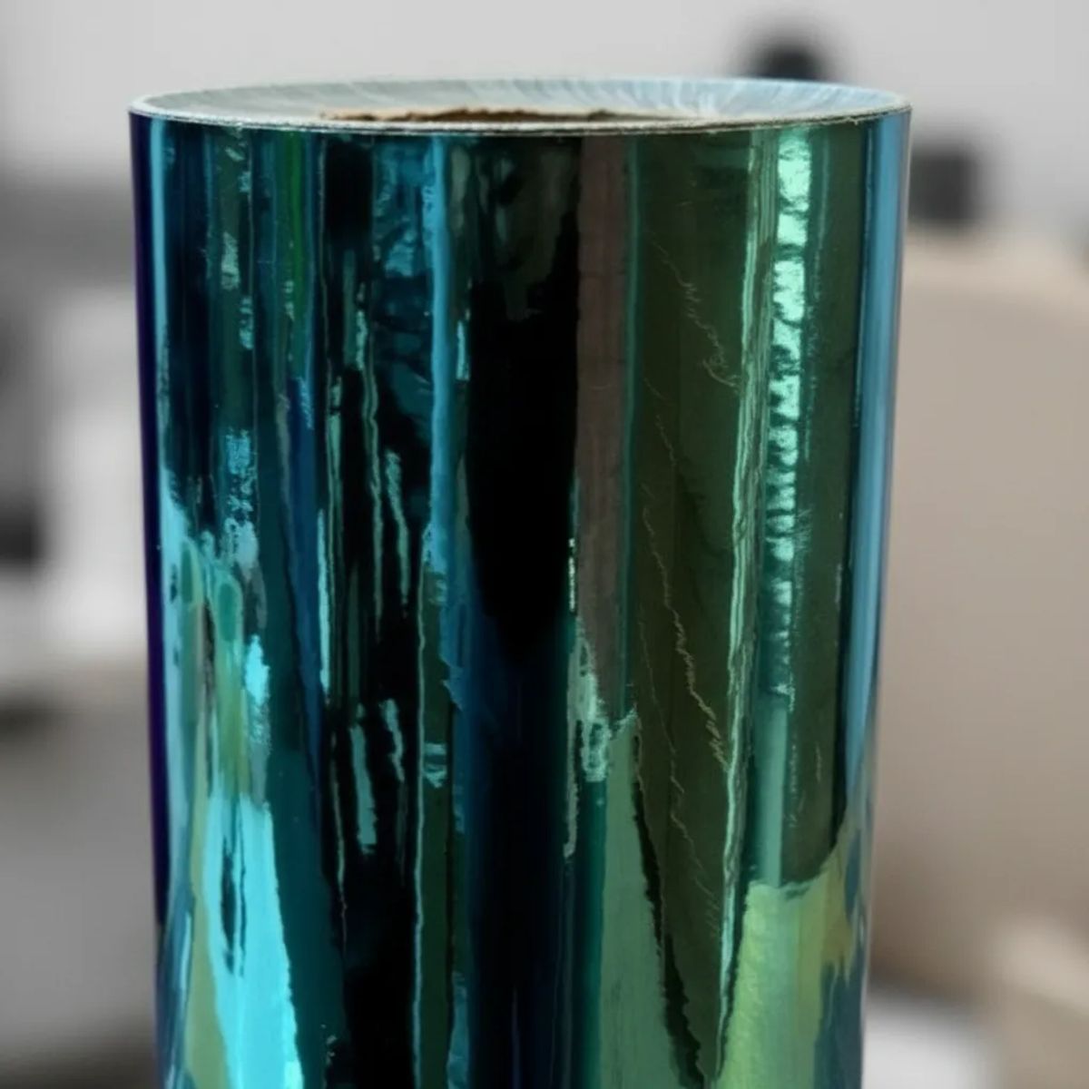 NEON - Vinilo Adhesivo De Corte Decorativo Azul Claro Metalico 30 Cms X 5 Mts