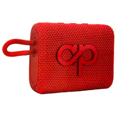 AUDIO PRO - Parlante Inalambrico Bluetooth 3W 1.200 Mah Rojo
