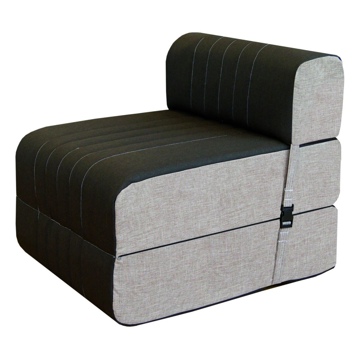 SPOMO - Sofá Cama Plegable Chocolate, 65 cm