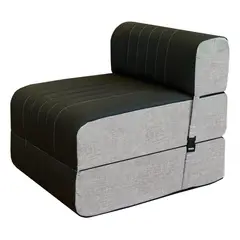 SPOMO - Sofá Cama Plegable Chocolate, 65 cm