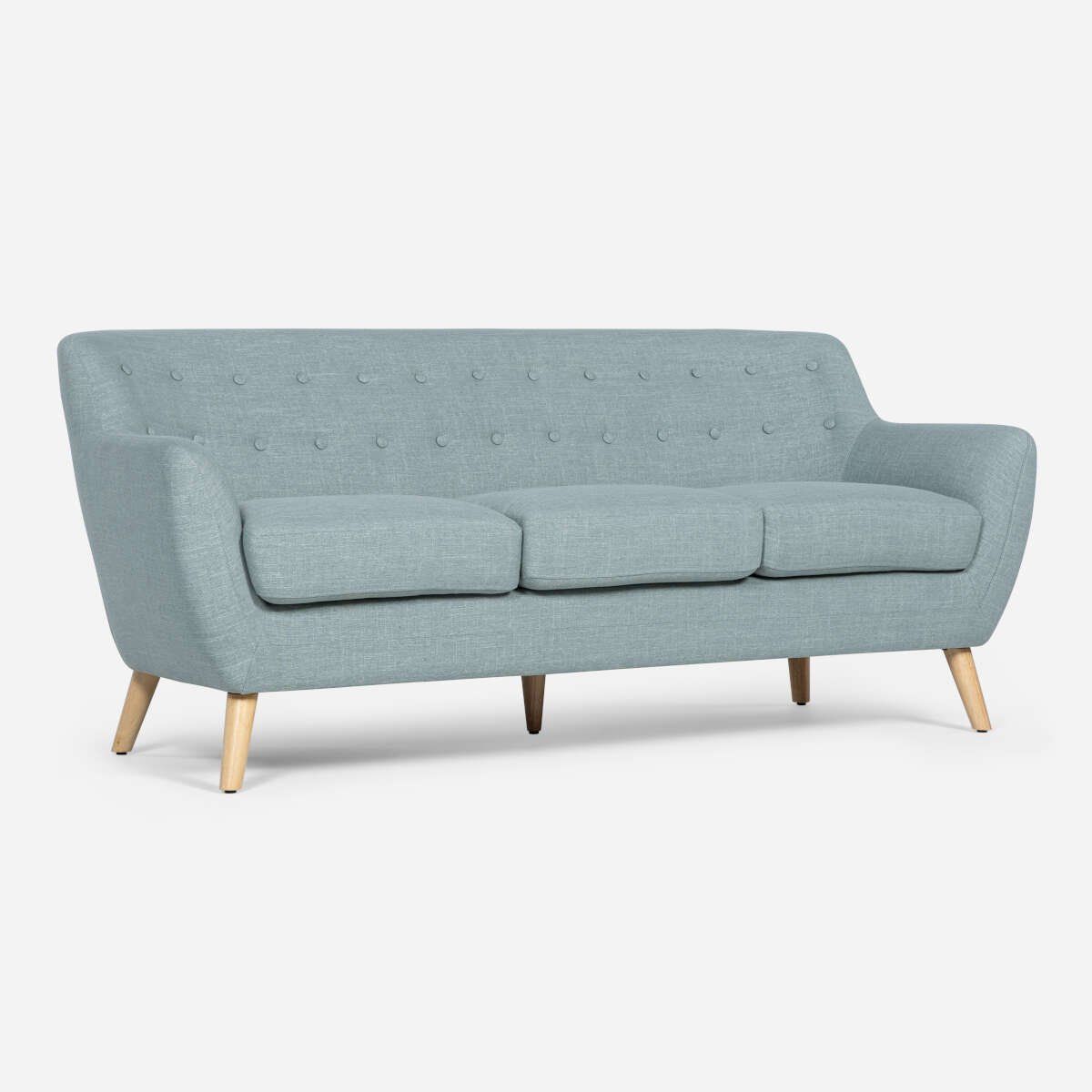 ROSEN - Sofá Rosen Rafaella Tela Agua 3 Cuerpos