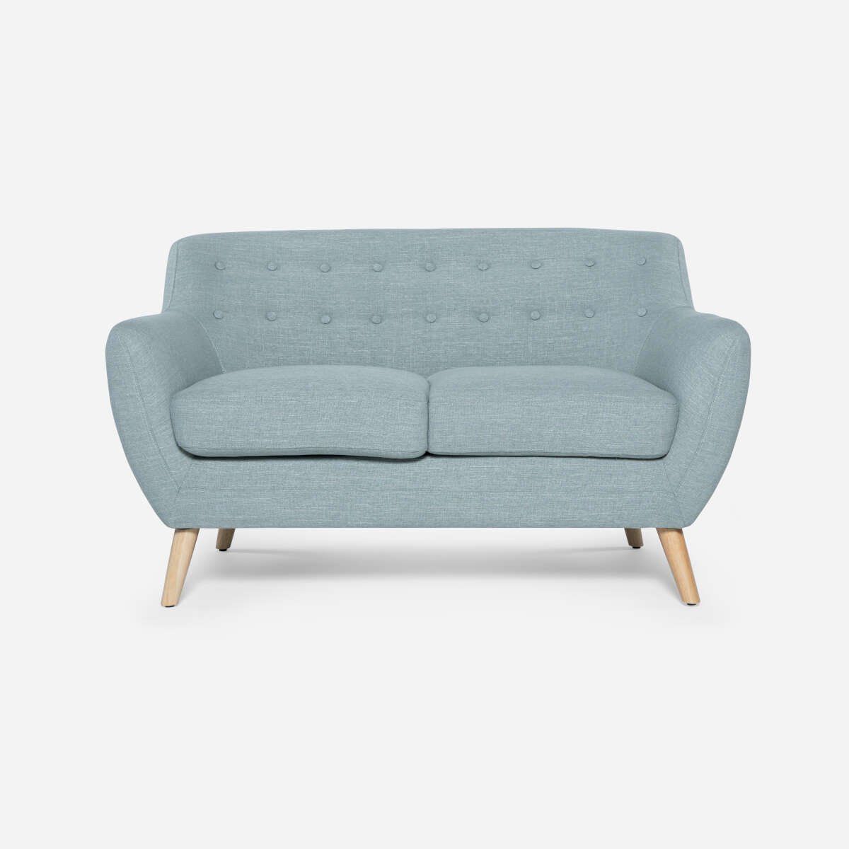 ROSEN - Sofá Rosen Rafaella Tela Agua 2 Cuerpos