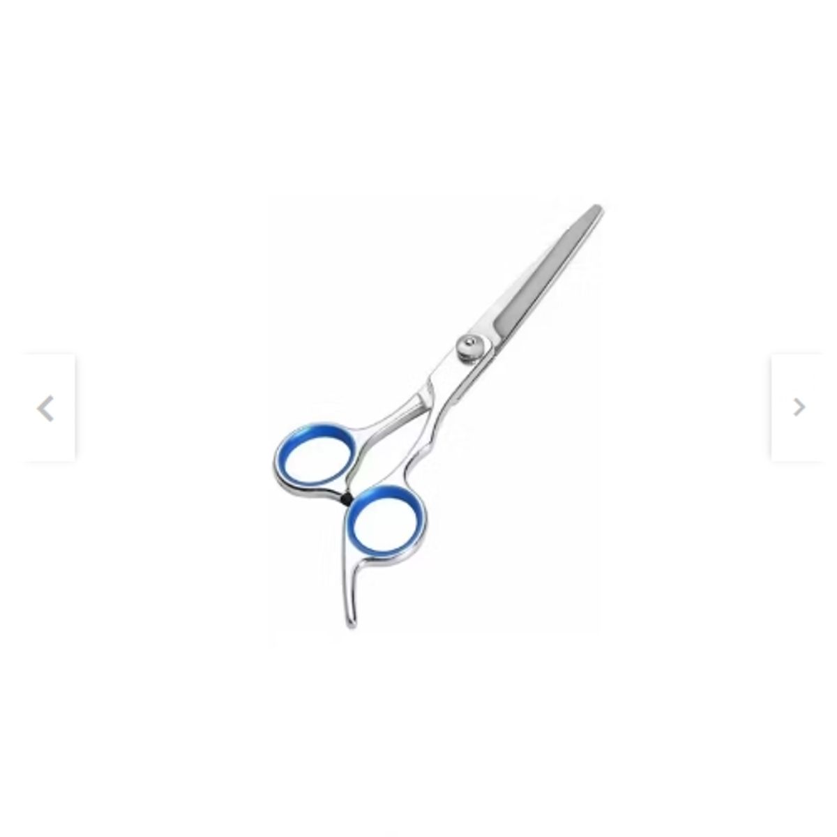 GENERICO - Tijera De Corte Filo Navaja Azul Profesional