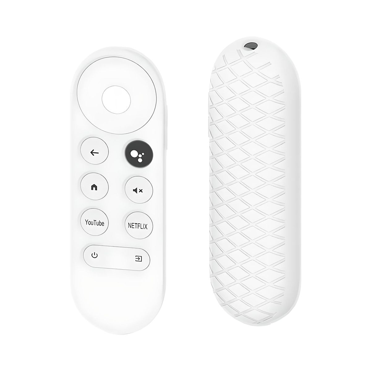 GENERICO - Funda Control Remoto Para Google Chromecast Blanco