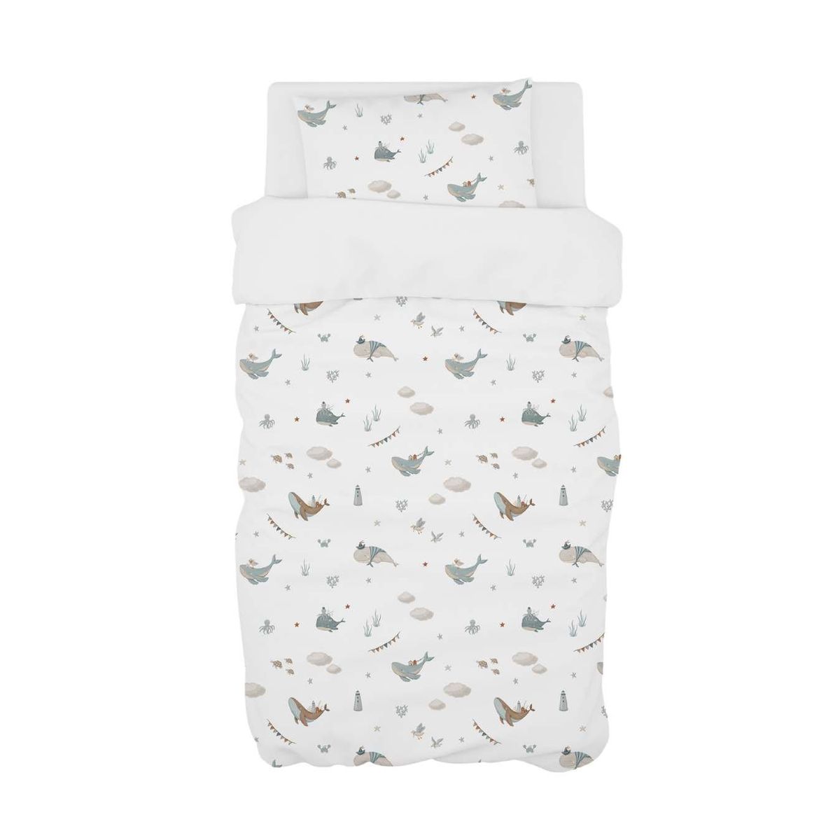 OLIVIA Y SAM - SET DE CUNA COLECHO OCEANO