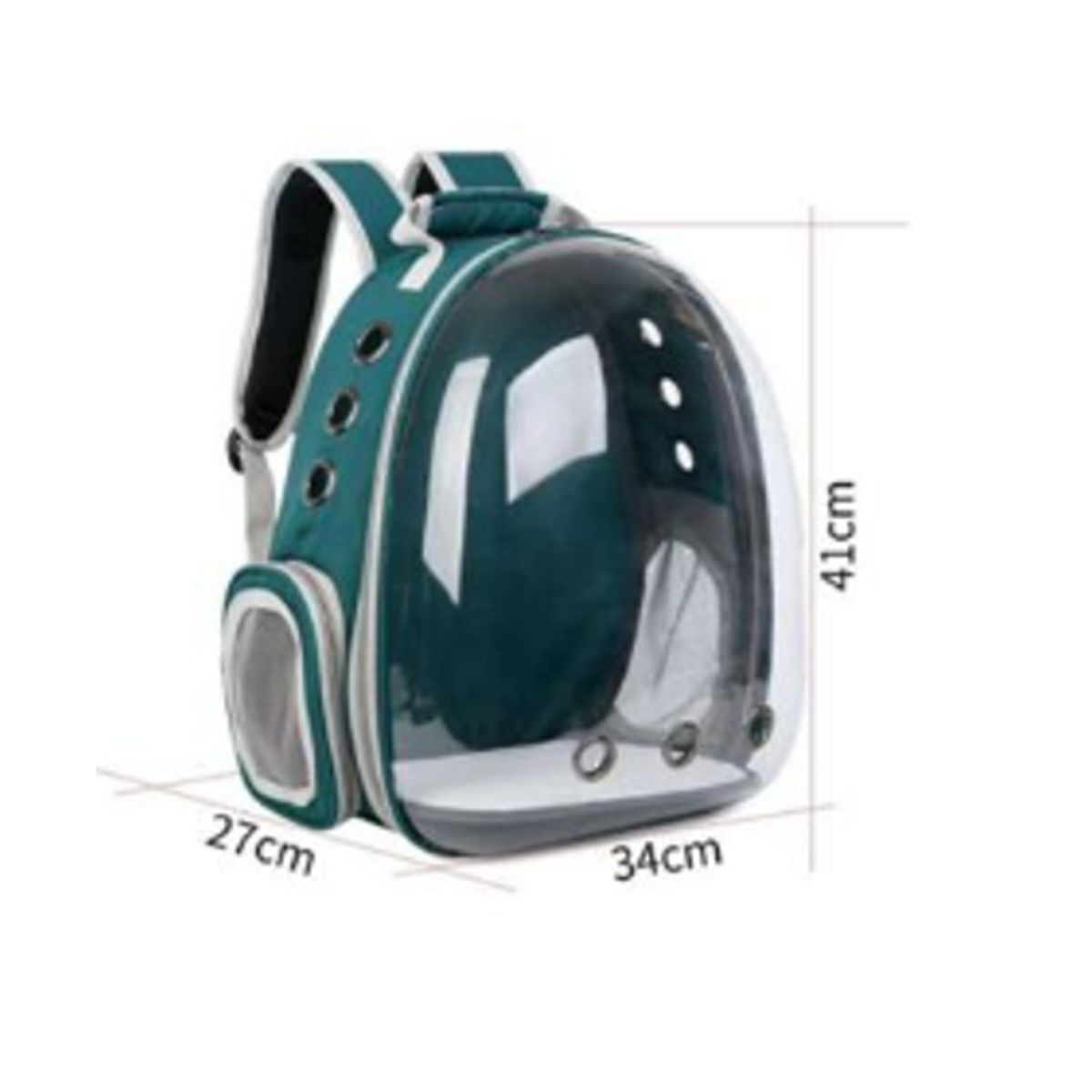 GENERICO - Bolso De Viaje Para Perros Color Verde 27x34x41