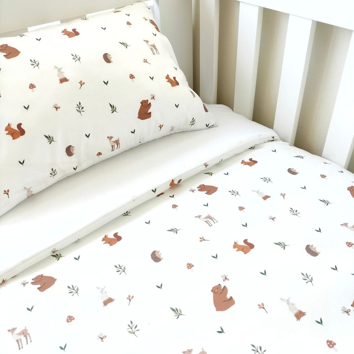 OLIVIA Y SAM - SET DE CUNA COLECHO BOSQUE