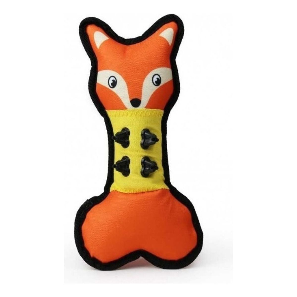 GENERICO - Juguete Para Perro Zorro Textil Resistente 26cm - Brnx