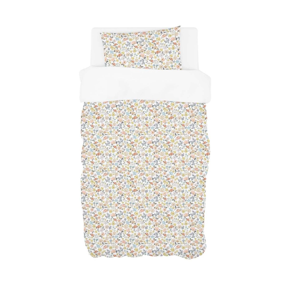 OLIVIA Y SAM - SET DE CUNA COLECHO LIBERTY ROSA