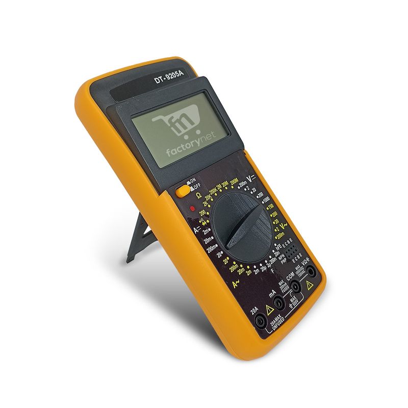 GENERICO - Tester Multitester Multimetro Digital Lcd 51501 + Garantía!