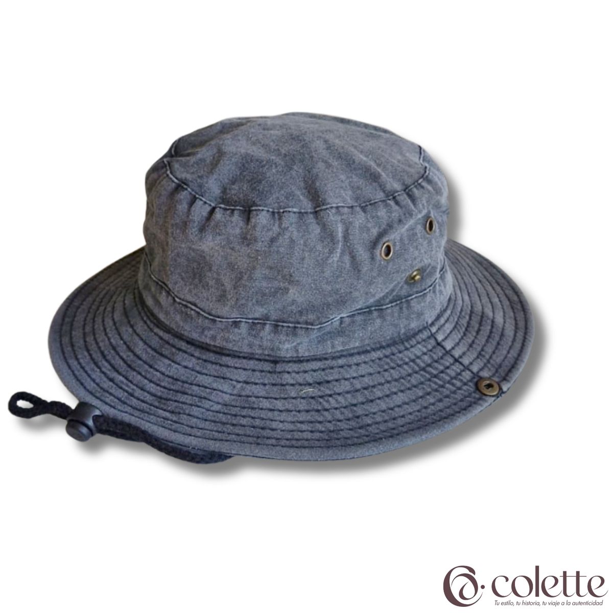 COLETTE - Safari Pescador Boonie Hat Juvenil Algodon