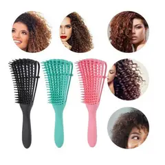 GENERICO - Cepillo para cabello rizo