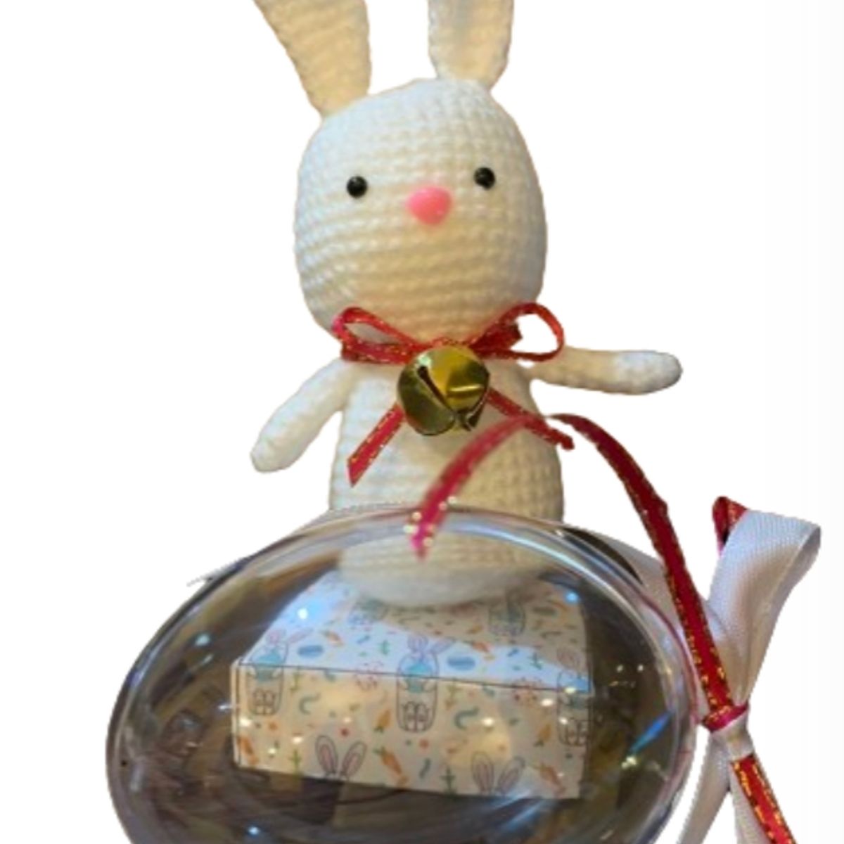 GENERICO - Conejita blanca amigurumi a crochet