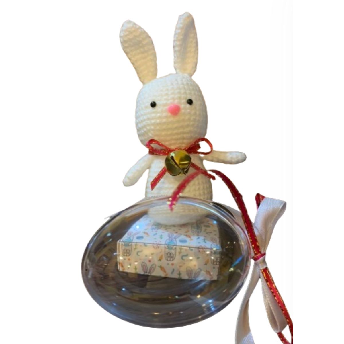 GENERICO - Conejita blanca amigurumi a crochet