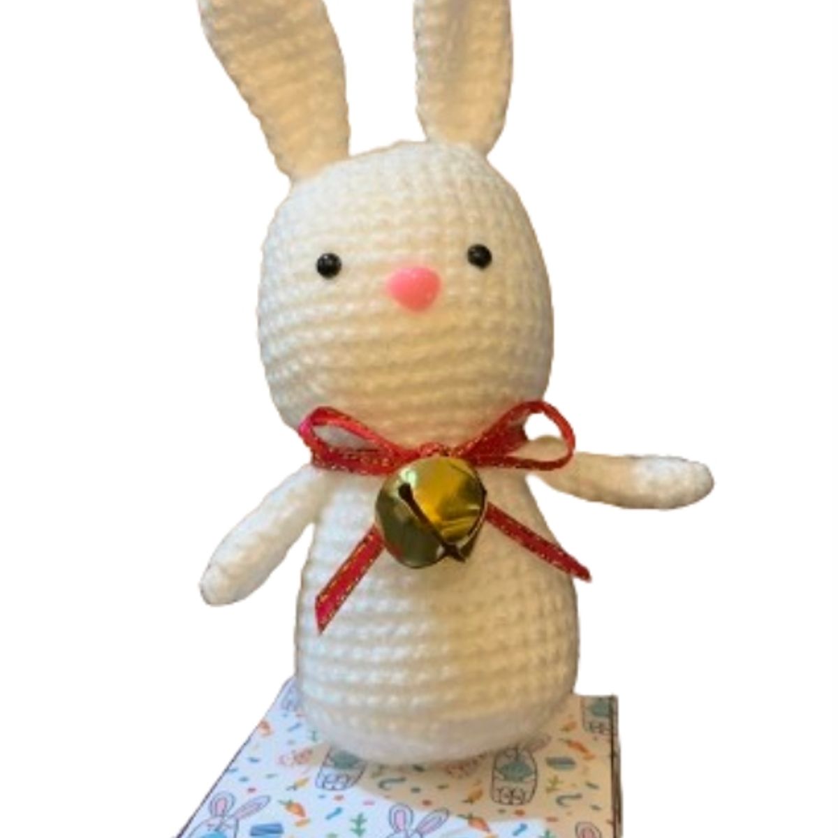 GENERICO - Conejita blanca amigurumi a crochet