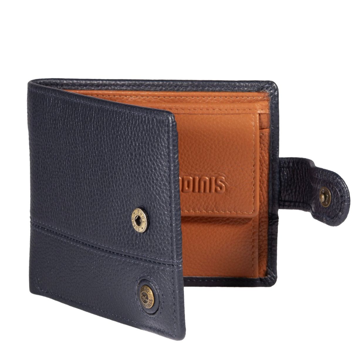 GINO RODINIS - Billetera Hombre Capri 985 Azul Gino Rodinis