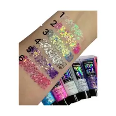 MAX BELLE - Pack 10 Heavy Metal Glitter en Gel 18g Surtido