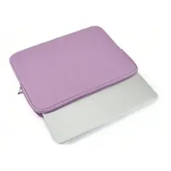 GENERICO - Funda De Notebook - Laptop - Computadores 15 Pulgadas Violeta