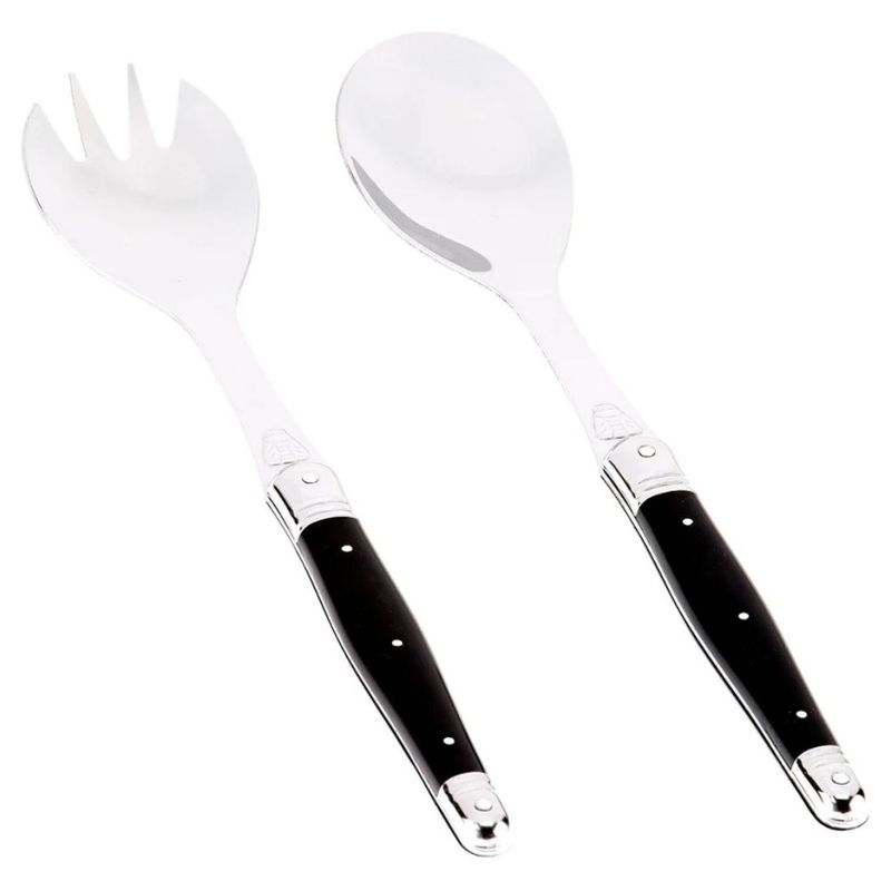 LAGUIOLE - Set 2 piezas para servir negro