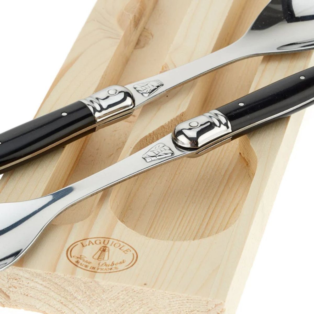 LAGUIOLE - Set 2 piezas para servir negro