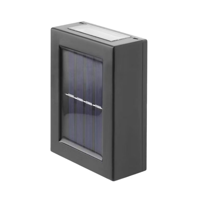 GENERICO - Aplique Led Exterior Luz Calida Pack x2 Foco Pared Impermeable