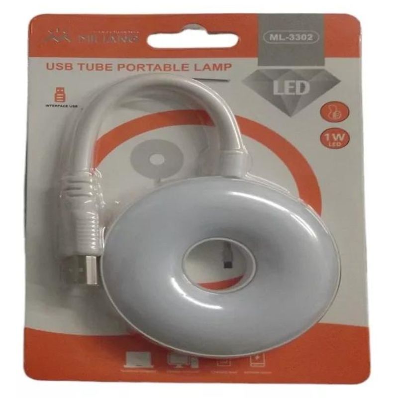 GENERICO - Lámpara LED USB Portátil para Escritorio