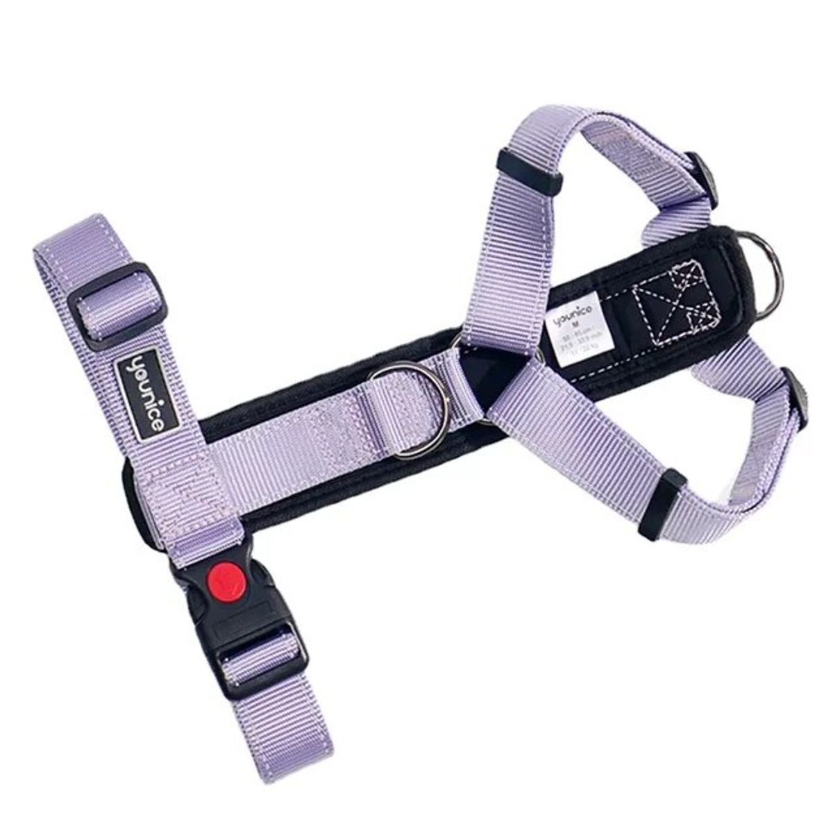 GENERICO - Arnés para perros anti tirones Tipo H Lila M