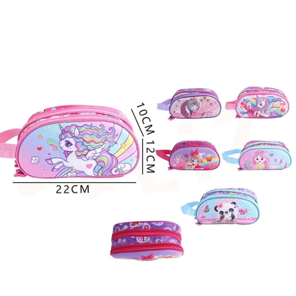 GENERICO - Estuche Para Niñas Diseños 221210cm