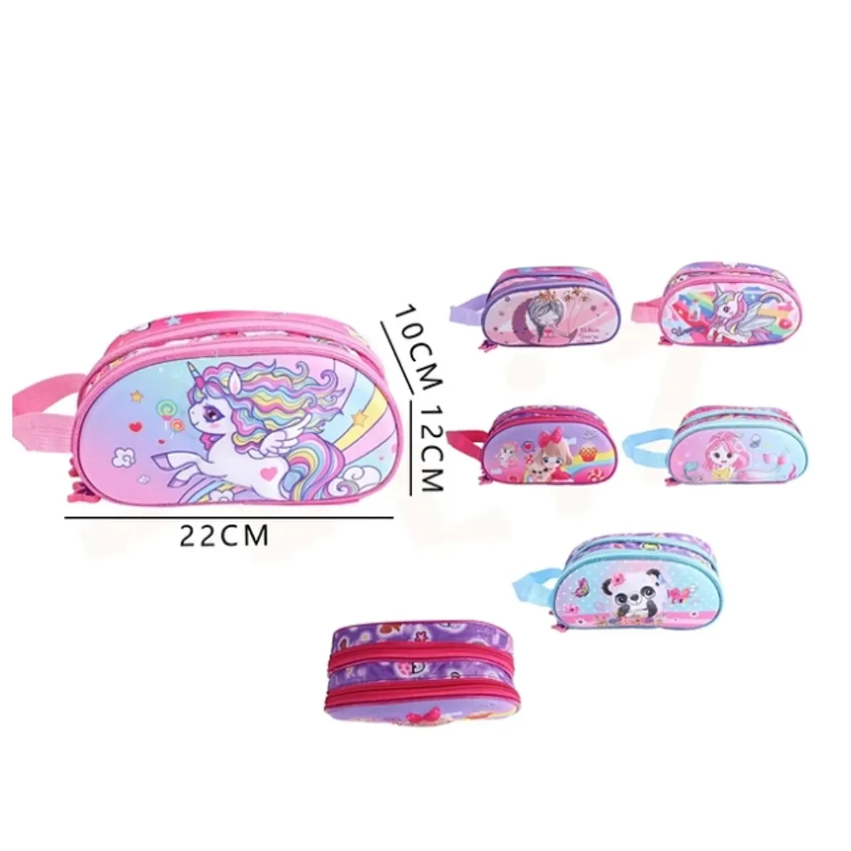 GENERICO - Estuche Para Niñas Diseños 221210cm