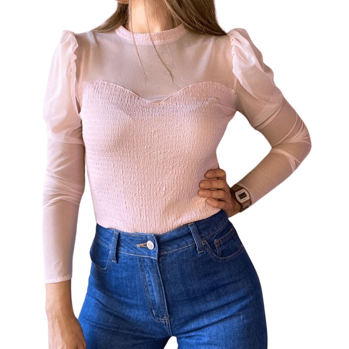 ME MATO TIENDA - Polera mujer manga larga princesa tienda Me Mató