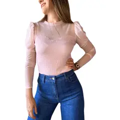 ME MATO TIENDA - Polera mujer manga larga princesa tienda Me Mató