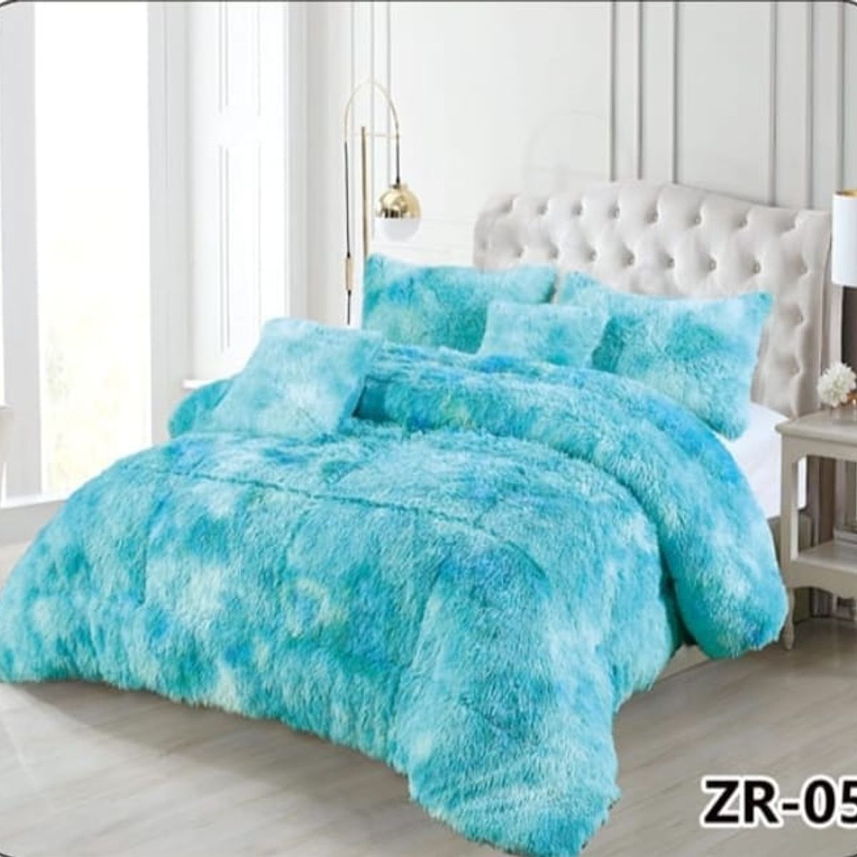 GENERICO - Cobertor Chiporro Peludo 2 Plazas -  CELESTE