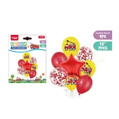 GENERICO - Set De Globos Bomberos