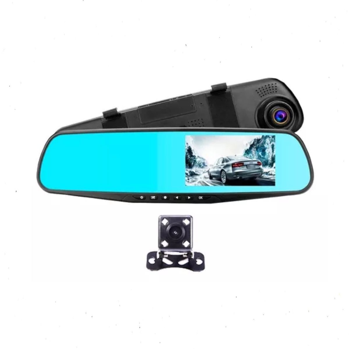 GENERICO - Camara Auto Espejo Retrovisor / Camara Full Hd 1080 P