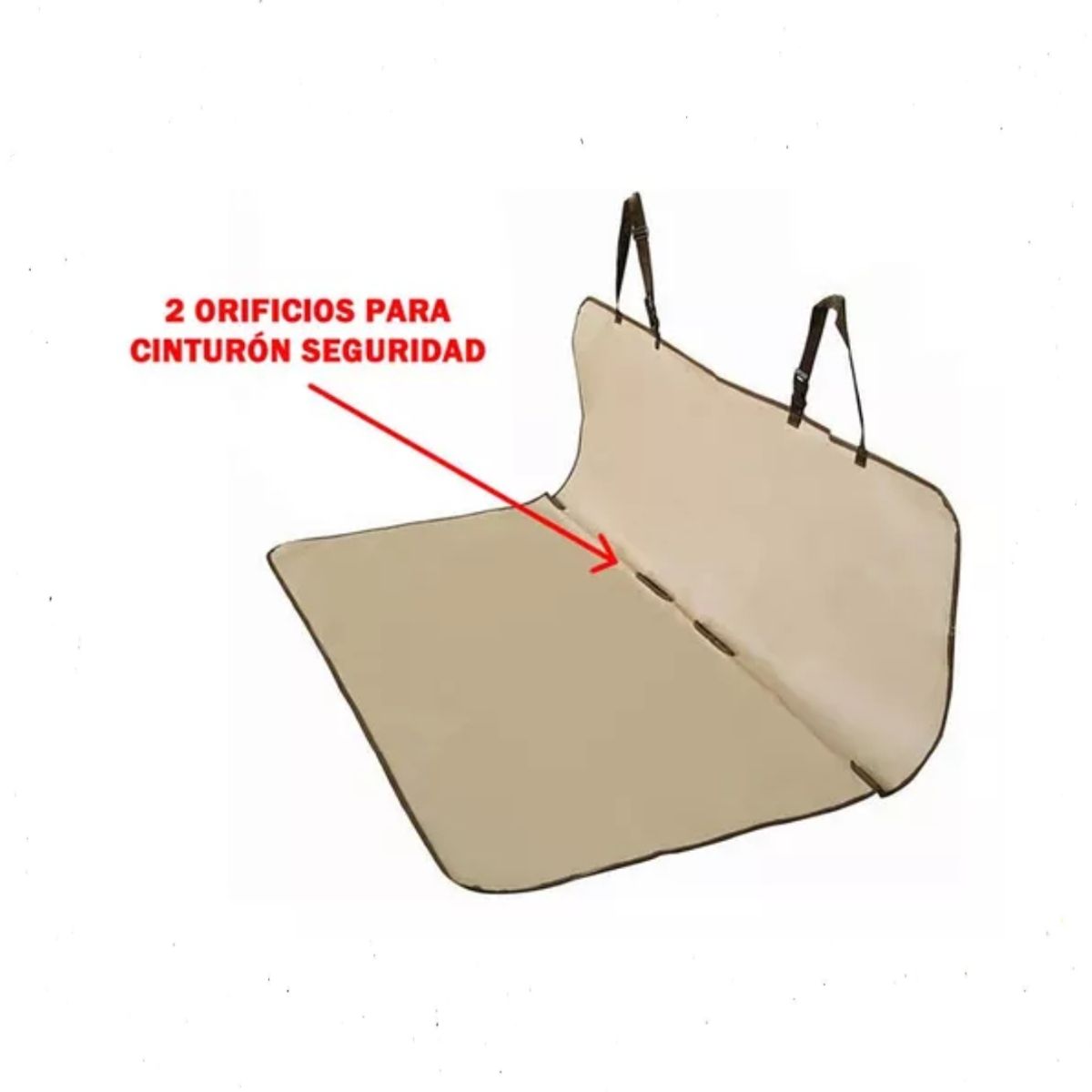 GENERICO - Protectora Asiento Para Mascotas Funda Auto Impermeable Univ