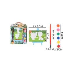 GENERICO - Set De Pintura Animales De La Selva 135x9cm