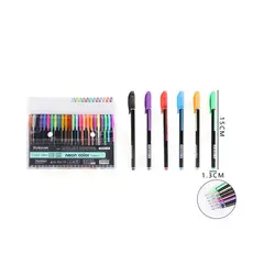 GENERICO - Lapiz Fluor Neon Colores 48 Colores 1.3x15 cm