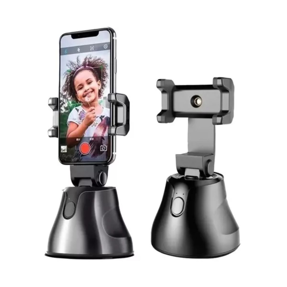 GENERICO - Soporte Celular Selfie Robot Automatico 360 Tiktok