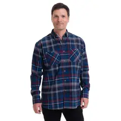 KOTTING - Camisa Villela Fantasía Azul Marino