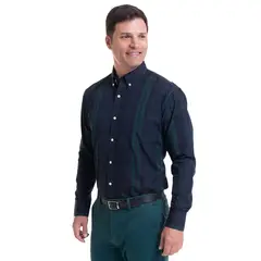 KOTTING - Camisa Fantasía Premium Azul Marino