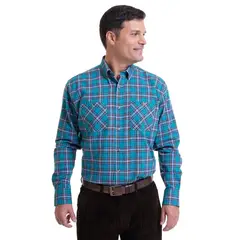 KOTTING - Camisa Villela Fantasía Turquesa